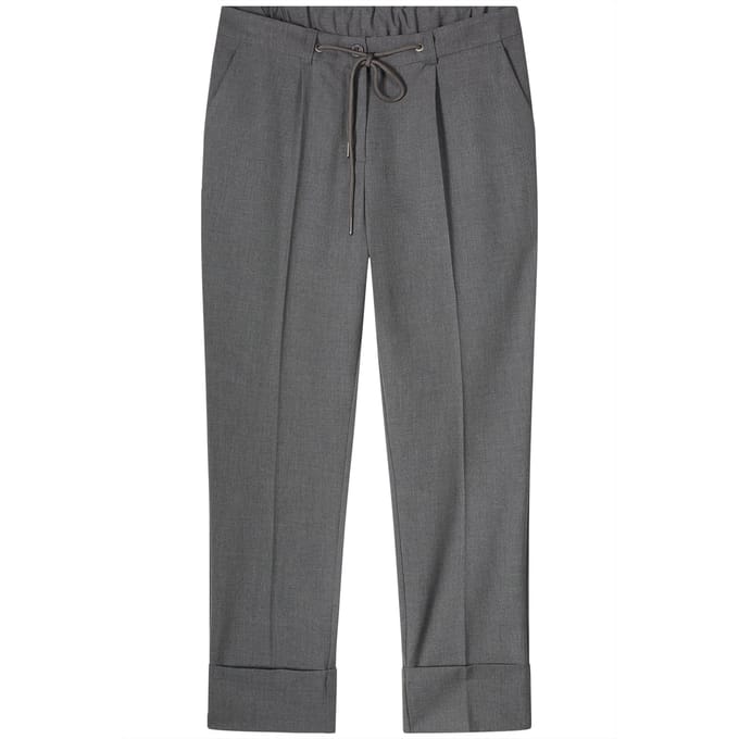 Summum Woman Trousers Viscose Blend Stretch Greys Size: 36 | Sweatpants Outlet | Dames | Grijs