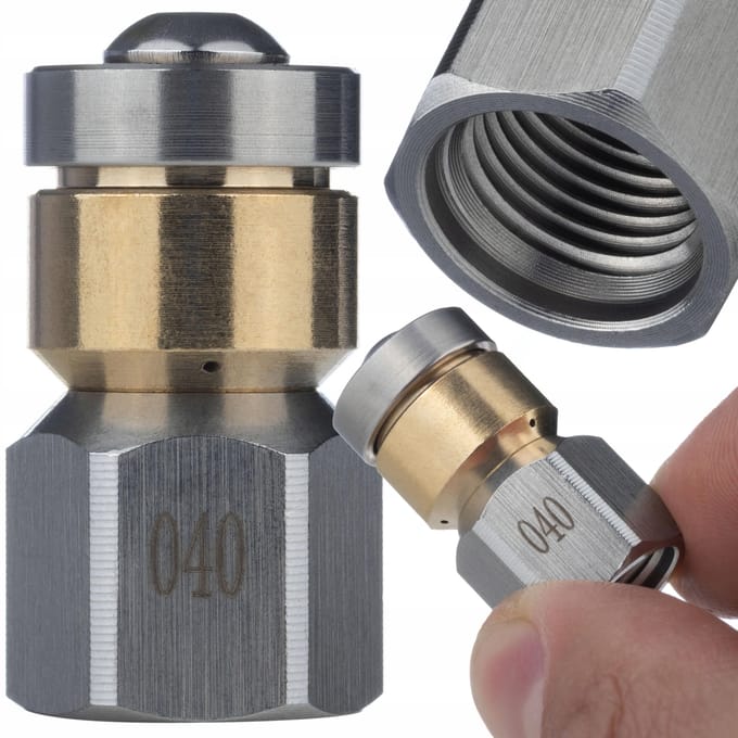Rosfix HydroClean 15M Hogedrukslang - 1/4" 155bar - 15 m, M22/1/4" NPT - Geschikt voor Kärcher