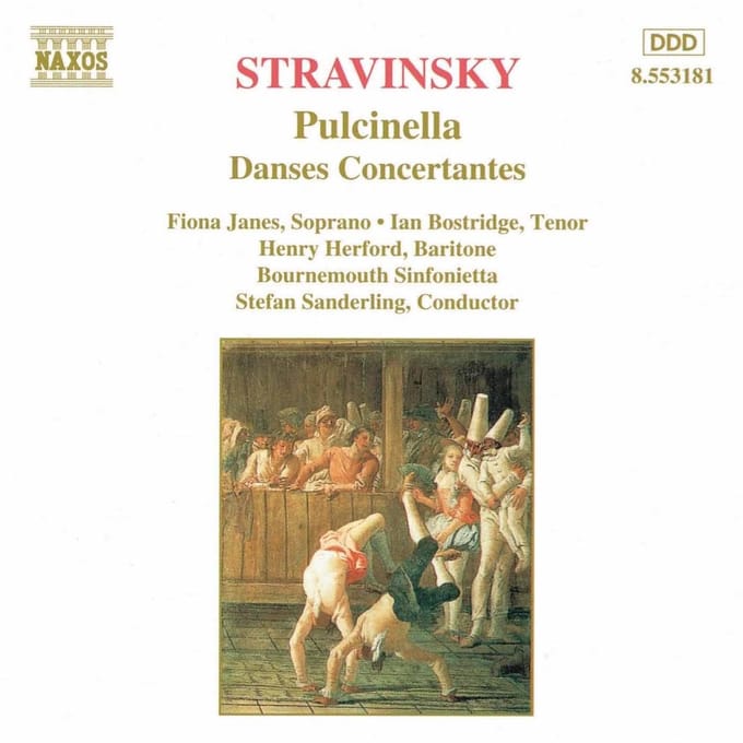 Bournemouth Symphony Orchestra, Stefan Sanderling - Stravinsky: Pulcinella | Dances Concertantes (CD)