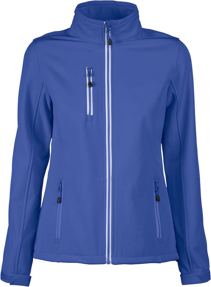 Printer Softshell Jas Vert Lady 2261050 Blauw - Maat S