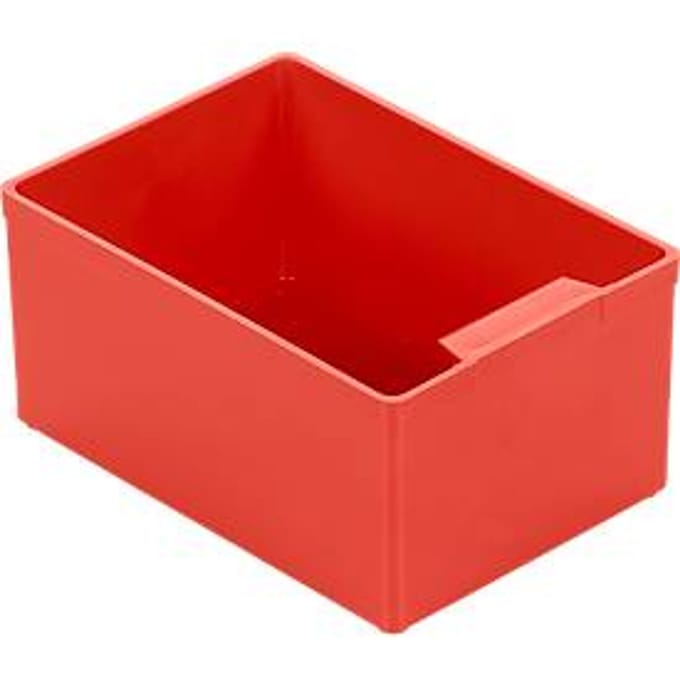 Inzetbak EK 502, PS, 40 stuks, rood
