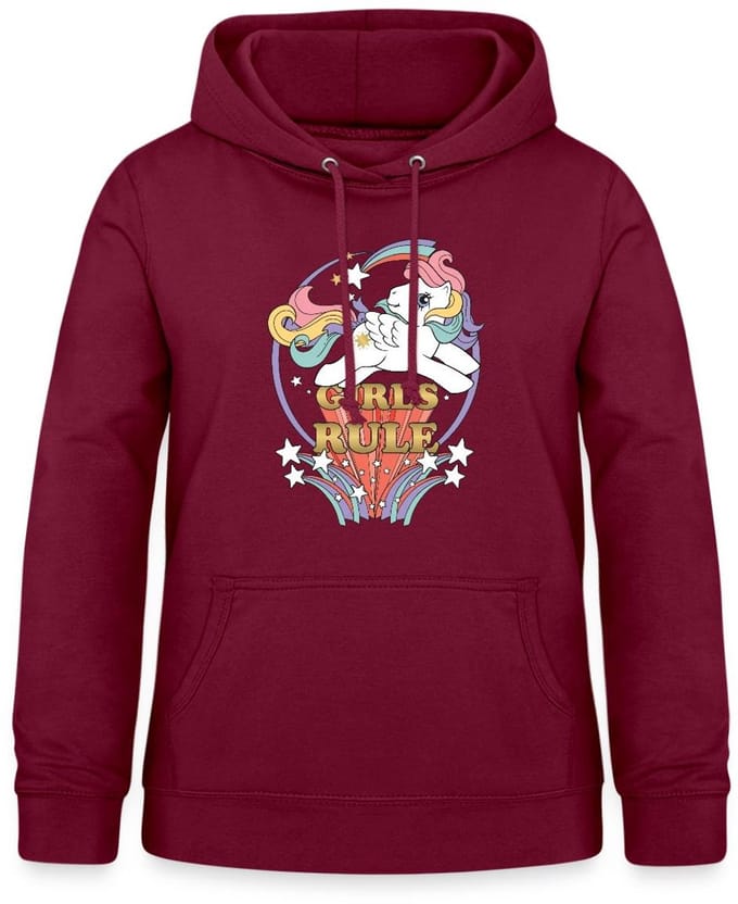 My Little Pony Retro Girls Rule Statement Hoodie Dames