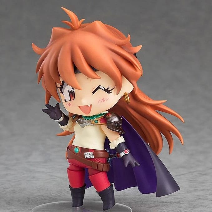 Anime Slayers Lina Inverse 901 Mignonne Action Modèle Poupée Jouets 10CM no box brown