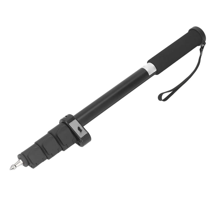 Telescopische Centerstok van Aluminiumlegering Draagbare Professionele Meet- en Kartografie Monopod GPS RTK
