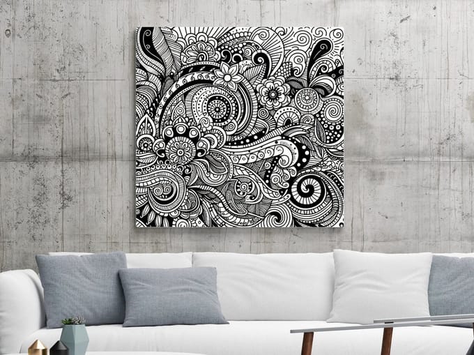 Kunstprint | Wanddecoratie | Dibond | 40 × 40 cm