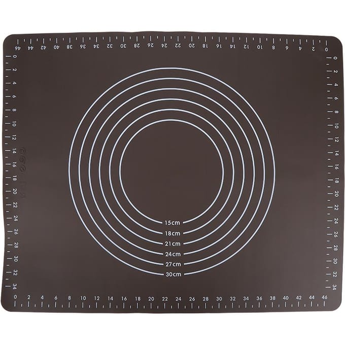 Antikleef Siliconen Bakmat Hoge Temperatuurbestendigheid Deeg Bloem Kneden Rolmat Keuken white