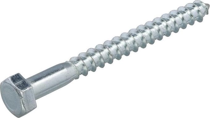 Hoenderdaal houtdraadbout gegalvaniseerd 6 x 35 mm din 571