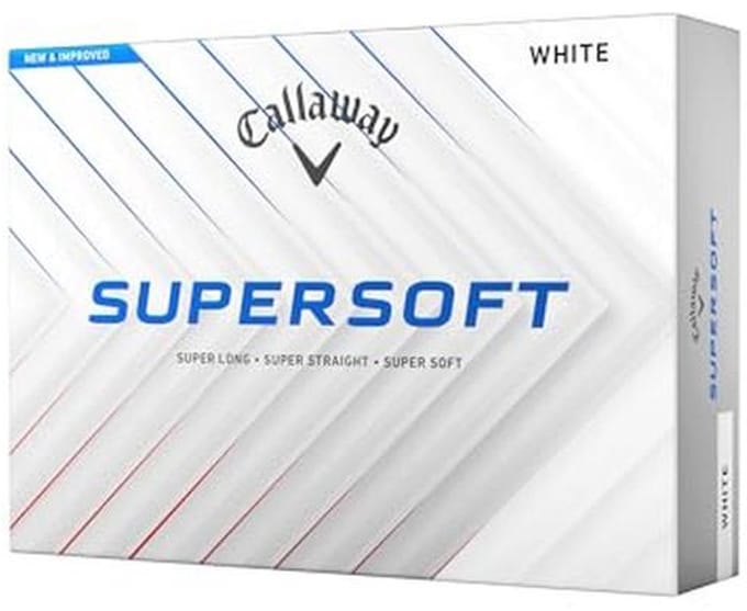 Golfballen Supersoft 2025 - Voor optimale afstand en controle