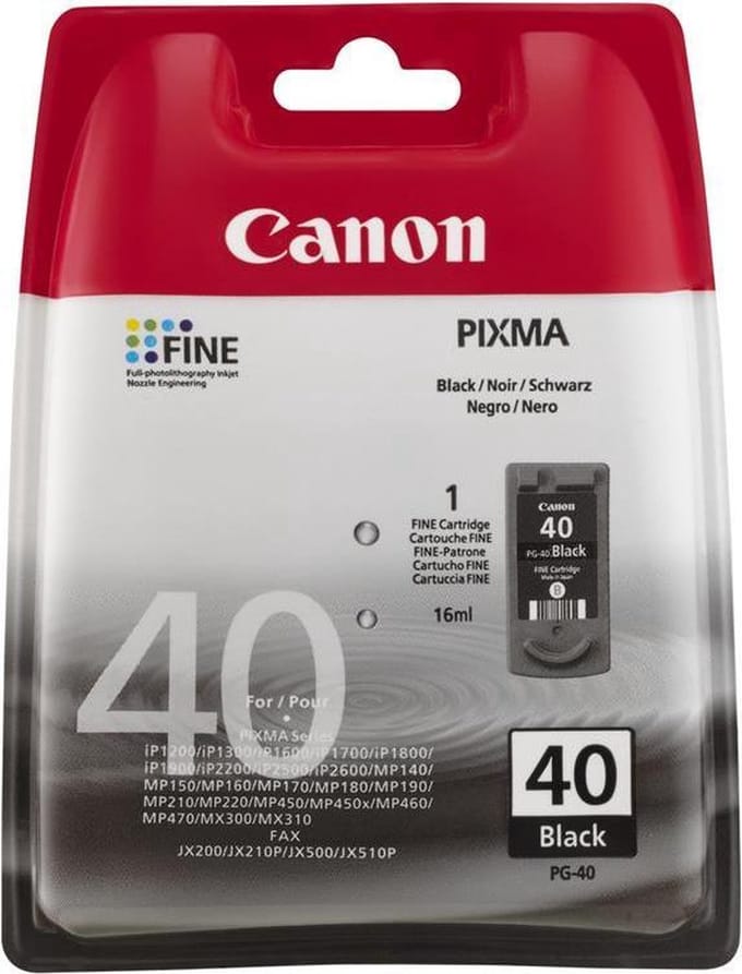 Canon PG-40 zwart