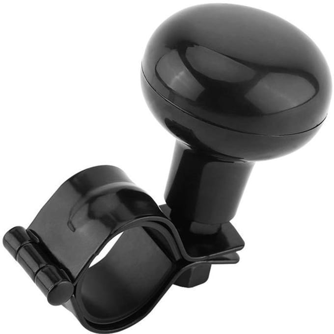 Allecto - Stuurwielknop - Universeel - Heavy Duty - Zwart