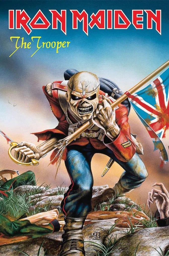 Poster Iron Maiden - Trooper 61x91,5cm