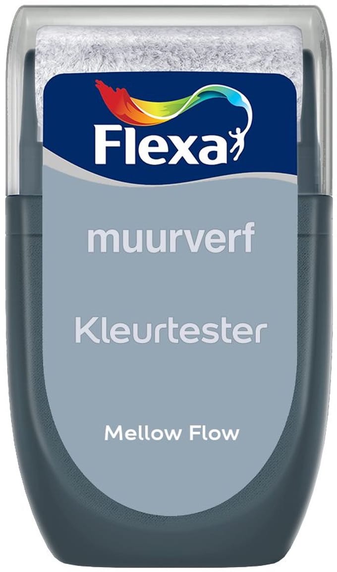 Flexa - Kleurtester Muurverf - Mellow Flow - 30 ML - Kleur van het jaar 2026 - Mengverf - 0.03L