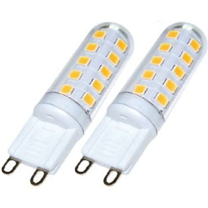 Trio Lighting LED stiftlamp G9 3W, 3.000 K, extern dimbaar, set van 2