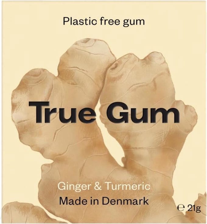 True Gum True Mints Ginger & Turmeric 21 gr