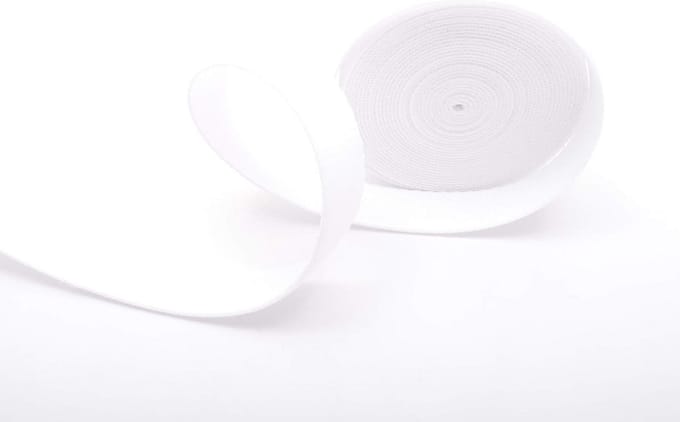 Witte Polypropyleen Band 25mm Breed en 5 Meter Lang
