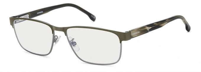 Carrera C FLEX 06/G Military green 57/16/145 MAN Brilmonturen