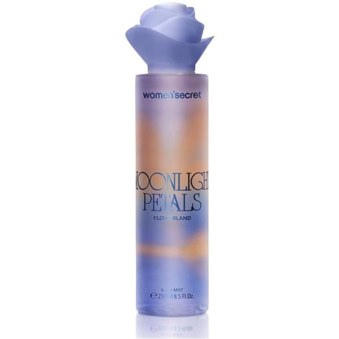 Women'Secret, Flowerland Moonlight Petals, Hydratant, Spray pour le Corps, 250 ml