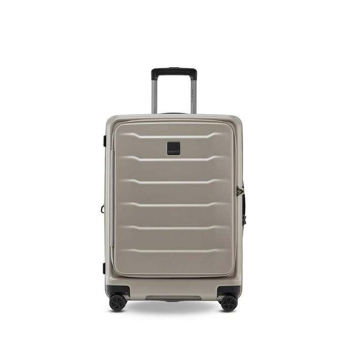 STRATIC Phoenix ML - medium koffer - 65 cm - voorvak - Champagne