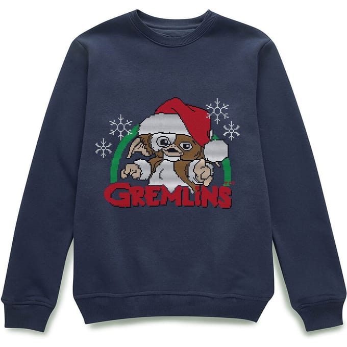 Gremlins Another Reason To Hate Christmas Jumper - Navy - S