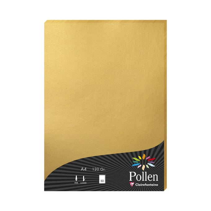 doos van 50 vellen Clairefontaine Pollen
