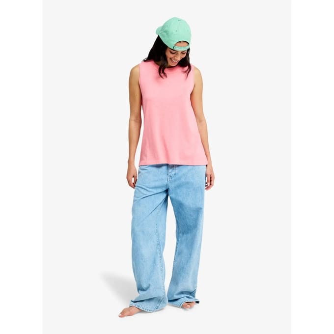 Roxy Better Days Top Zonder Mouwen Roze M Vrouw