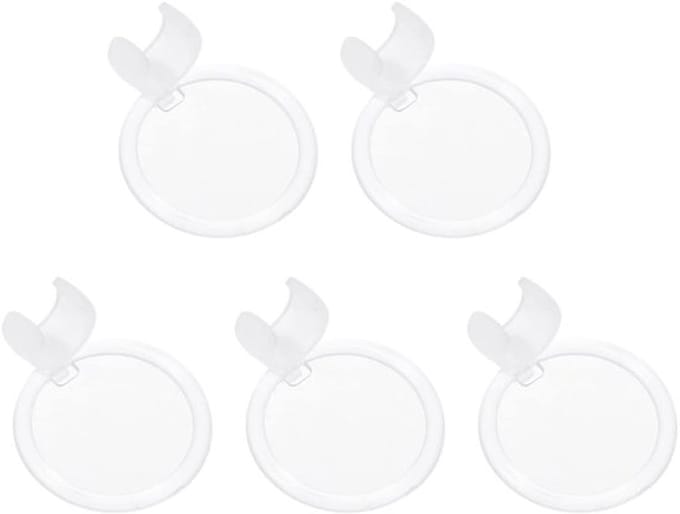 Vergrootglas 5 Stuks - Penenhouder/Diamantmotief - Kunststof/Glas - Multifunctioneel - Handheld - Afmetingen 4,70 x 3,20 cm - Loep