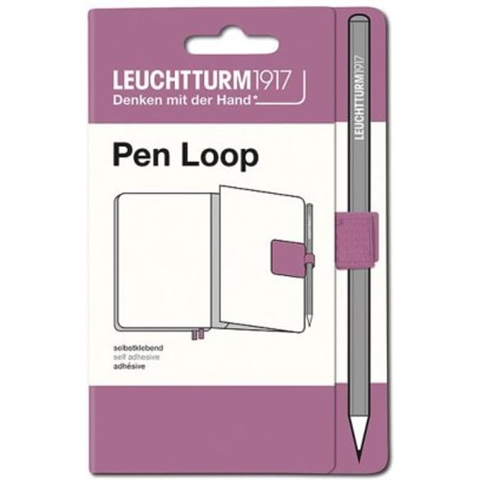 Leuchtturm1917 pen loop zelfklevende pennenlus oud roze
