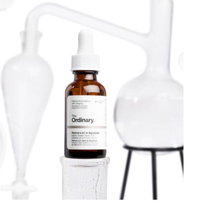The Ordinary Rétinol Zéro Point Deux Pour Cent dans le Squalane Sérum Lissant Anti-Âge 30ml white