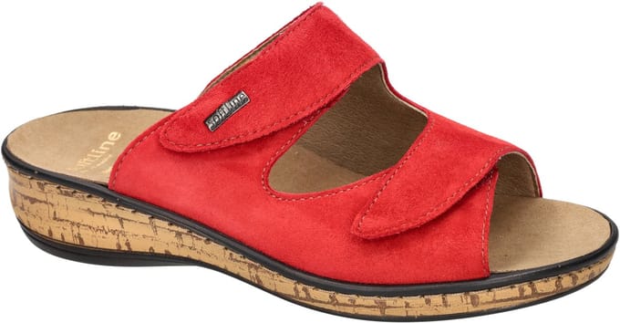 Fidelio Hallux -Dames - rood - slippers & muiltjes - maat 39