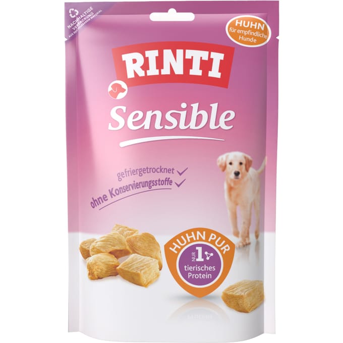 RINTI Sensible Gevriesdroogde Snacks - Kip 120 g