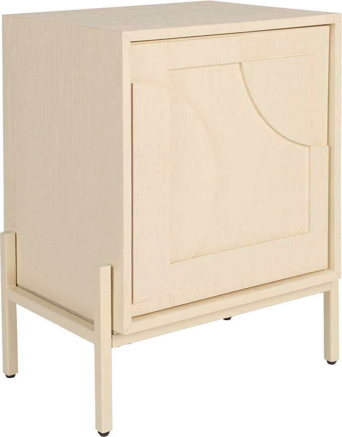 Zuiver Faces Bijzettafel/ Nachtkastje Hout Beige
