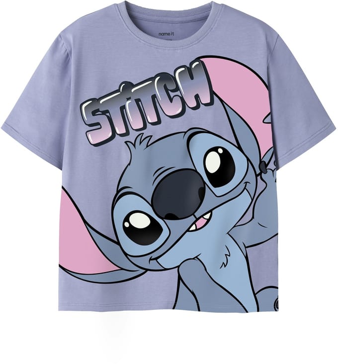 NAME IT - NKFMORISSINA STITCH SS NREG TOP WDI - Meisjes - T-shirts