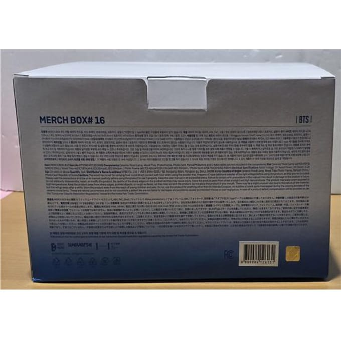 BTS Merch Box 16 (RM Indigo) Keramische Stemmingslamp