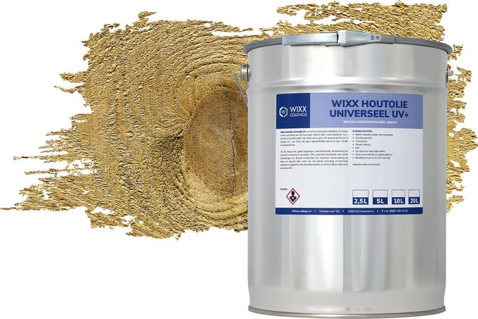 Wixx Universele Houtolie UV+ - 20L - Blank | Naturel