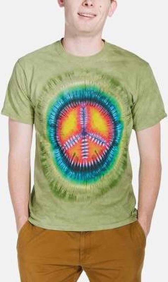 T-shirt Peace Tie Dye M