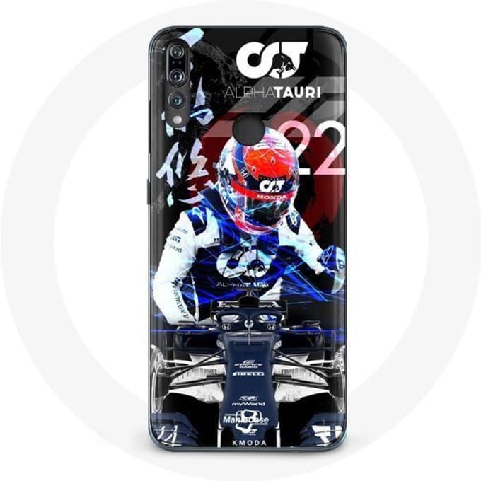 Coque pour Huawei p30 lite Formule 1 Yuki Tsunoda pilote automobile japonais de F1
