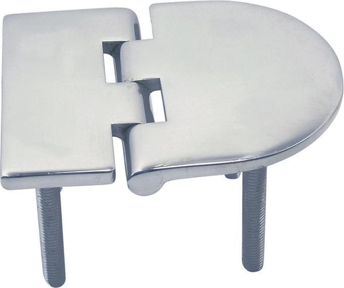 Scharnier met draadeinden 83 x 65 mm