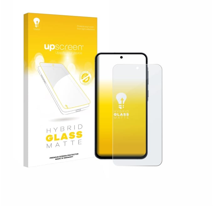 upscreen - Screenprotector voor Samsung Galaxy A55 5G Enterprise Edition - Folie Beschermfolie Beschermglas matte