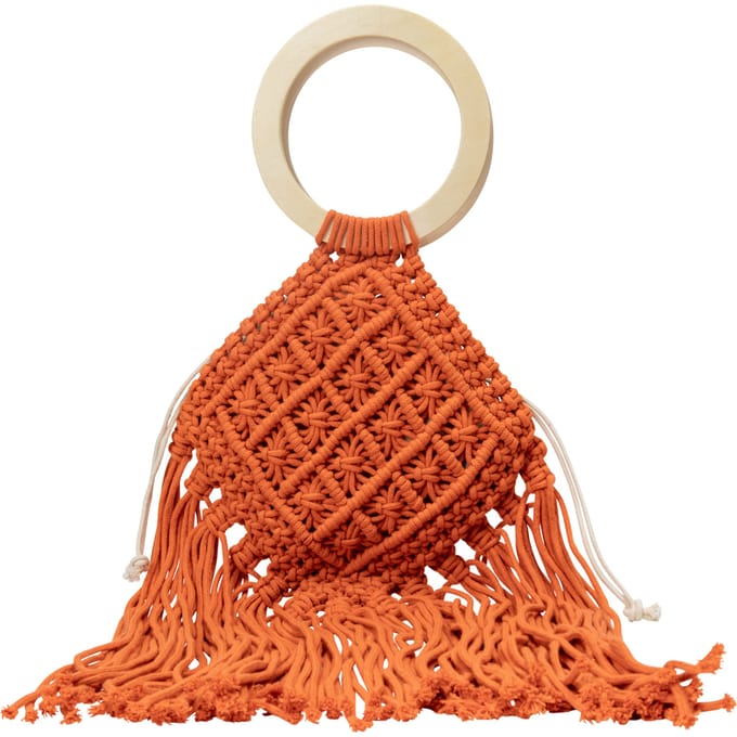 IZIA Handtas Dames oranje