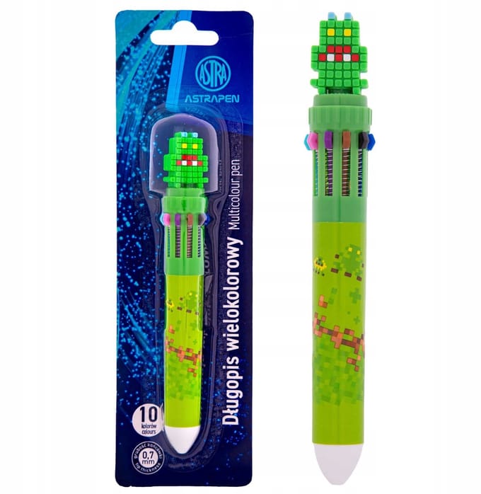 Astra Multikleur Pen - 10 Kleuren Automatisch