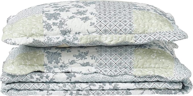 Lavandoux - Kussenslopen - Sea Breeze - 60x70 - Blauw - Set van 2
