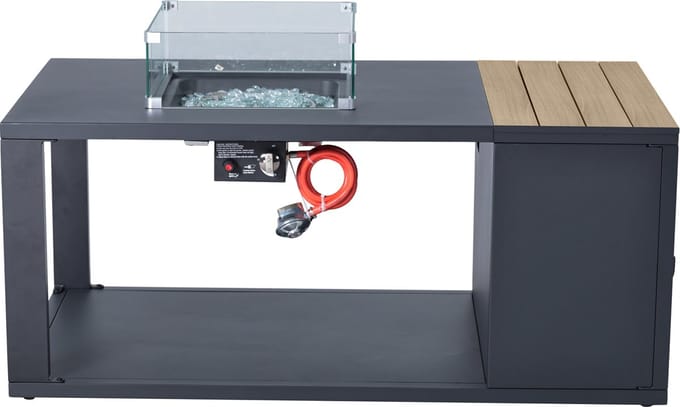 Sens-Line - Capri firepit table - Terrashaard - Aluminium