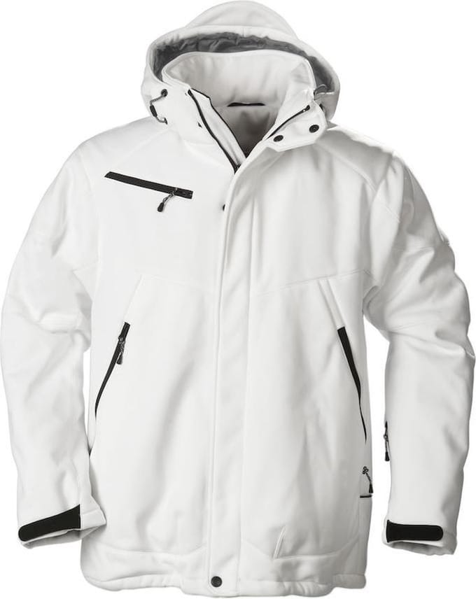 Printer JACKET SOFTSHELL SKELETON 2261035 - Wit - M