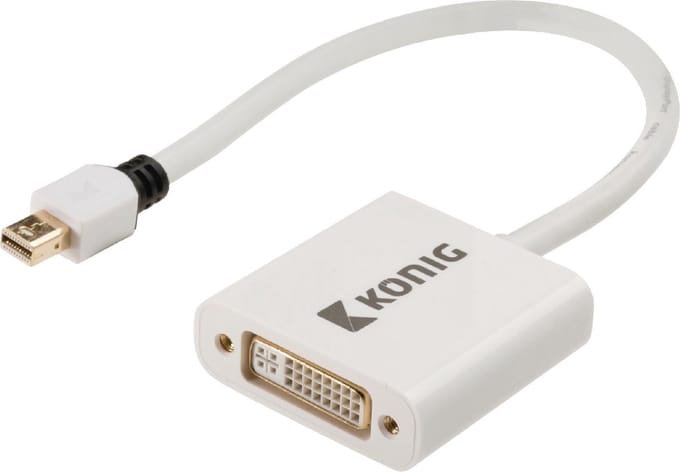 Konig Mini DisplayPort naar DVI adapter - 0,20 meter