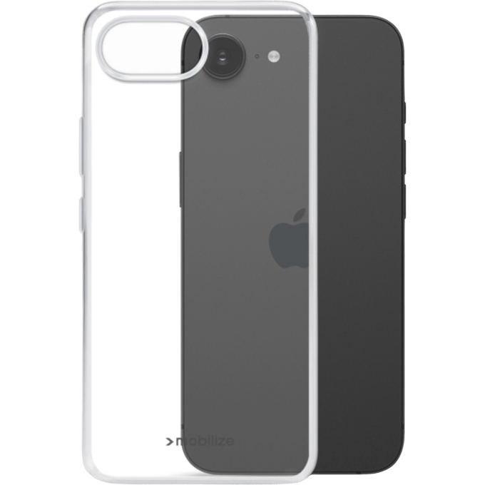 Mobilize iPhone 16e / 17e TPU Hoesje Transparant