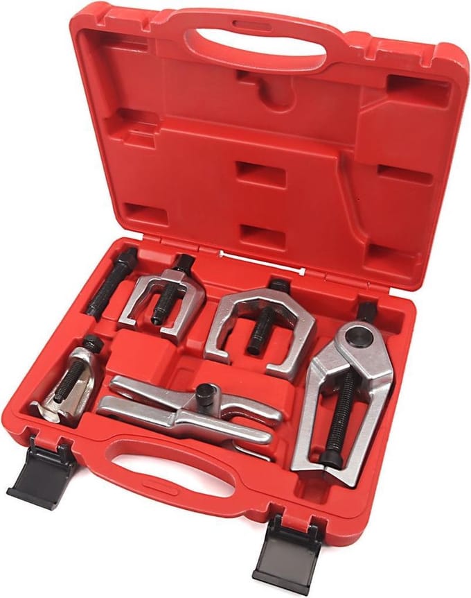 HBM 6-delige Professionele Fuseekogeltrekker Set