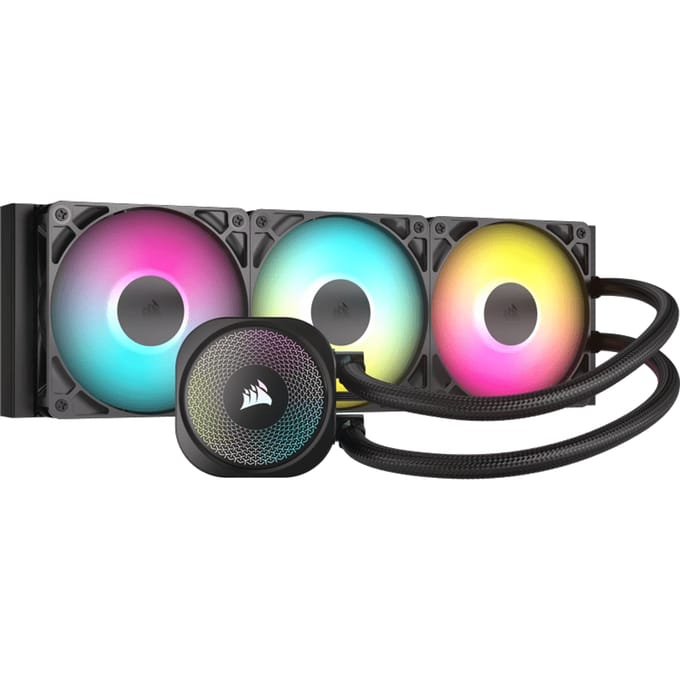 Corsair NAUTILUS 360 RS – All-in-One Waterkoeler – 360mm – ARGB – Zwart
