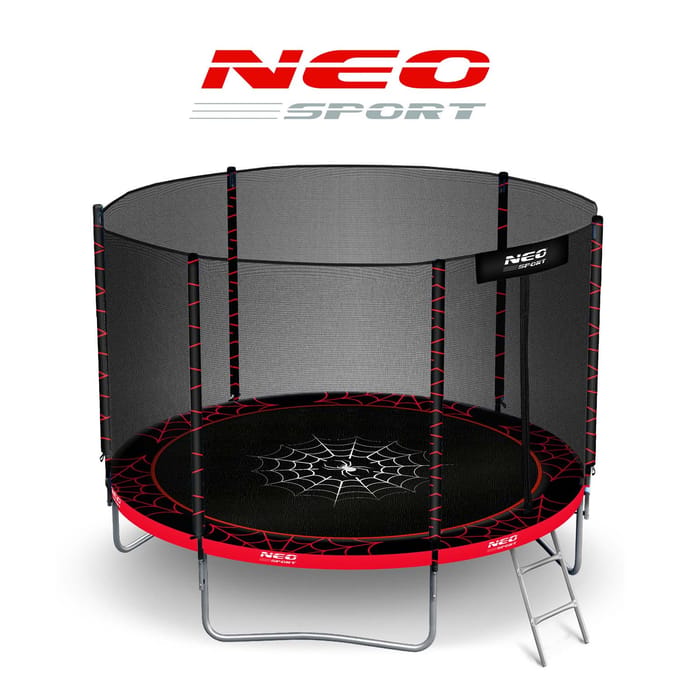 Neo-Sport - Trampoline - Tuintrampolina - 183 cm - Met Drabinka