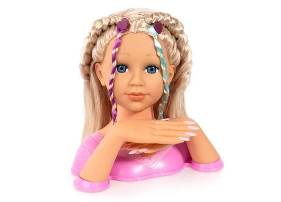 Bayer Charlene Magic Nails kaphoofd met make-up & nagels Kapkoppen