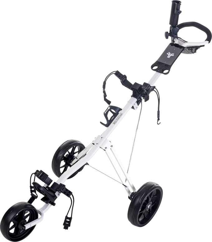 FastFold Force Golftrolley - Wit